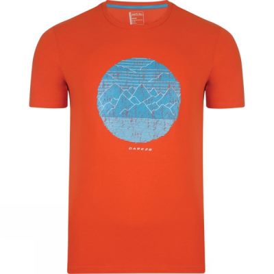 Tee Dare 2 b Mountainous Hombre - Naranjas - Chile XGB083612